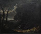 Old Oil on Canvas Painting sgd. on Reverse "Corn. Huysmans".