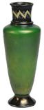 Unusual Sgd. Tiffany Art Glass Vase.