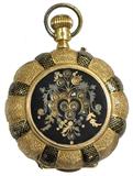 14K & Diamond Victorian Small Pocketwatch.