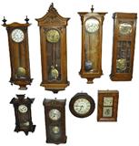 A Sampling of Over 25 Clocks in this Auction.