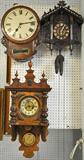 A Sampling of Over 25 Clocks in this Auction.