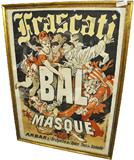 Jules Cheret Vintage French Poster, "Frascati Bal Masque".