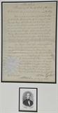 Signed John Tyler Presidential Pardon.