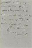 GROVER CLEVELAND SIGNED LETTER, IN HIS OWN HAND, WITH A BADGE FROM NATIONAL REPUBLIC LEAGUE DELEGATE.