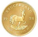 Over 85 South African Gold Krugerrand Coins, Appx. 1 Ounce of Gold in Each.