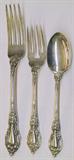 89 Pc. Set of Lunt "Eloquence" Sterling Silverware.