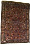 Approximately 4' x 6' Fine Oriental Sarouk Rug.