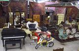 Wide-Angle Photo of Furniture.