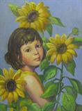 Oil on Board by Margaret Brundage.