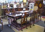 Wide-Angle Photo of Antique Furniture.