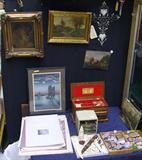 Wide-Angle Photo of Table Items.