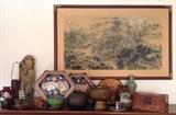 Asian Ceramics, metal works, Lacquer, Crystal, Basketry, Stone & Art