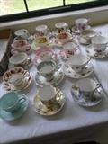 tea cup collection
