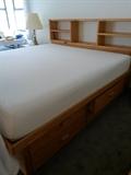 king size memory foam mattress, king bed frame with drawers