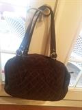 Brown Vera Bradley diaper bag