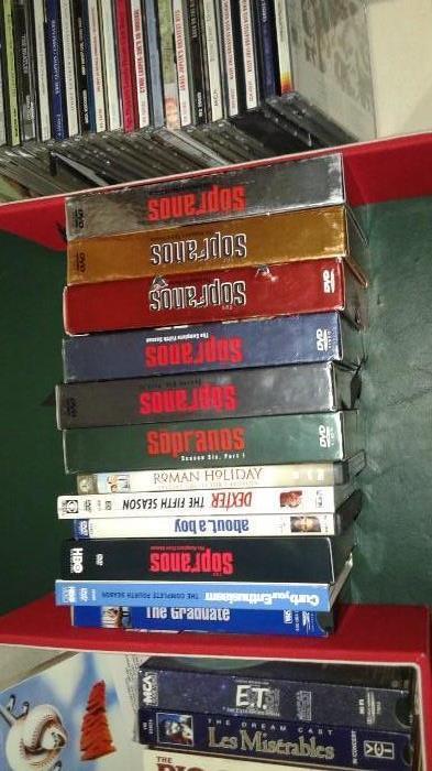 VHS Tapes Sopranos