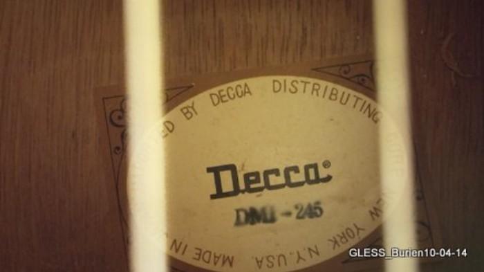 Decca Guitar Label