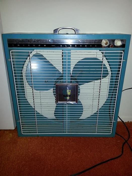 Vintage Emerson electric box fan!
