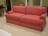 Highland House 83" sleeper sofa (w/down back & seat cushions, Sealy innerspring mattress)