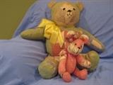 hand made calico bears
