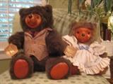 Bentley & Chelsea bears by Raikes Bears (both with original tags & certificates)