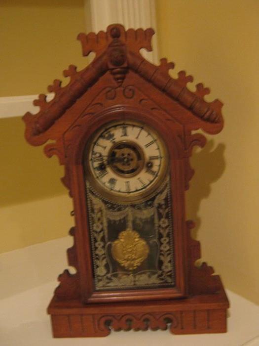 antique mantle clock from DS Whitaker & Co