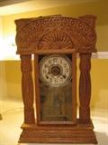 antique mantle clock from Ingraham Co, Bristol, CT