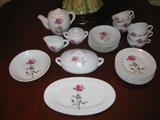 child's miniature 24-pc china set (made in Japan