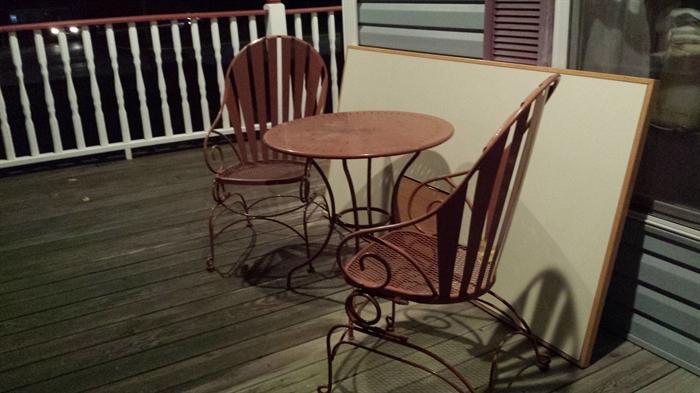Patio Table and 2 Chairs