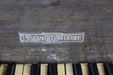 A4#5 Kranich Bach 1925 Baby Grand Piano Dark Finish Very Rough condition of  5 #67335