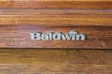 A19 #17 Baldwin 1979 Console Piano Dark Finish Little Rough Condition of 6-7 #1193305