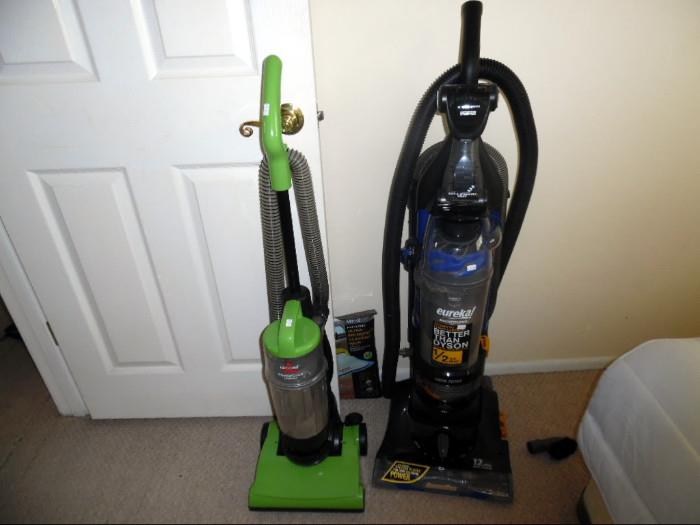 Eureka and Bissell Vacuums