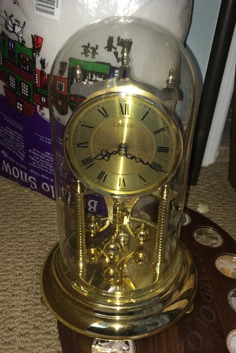 Several vintage clocks