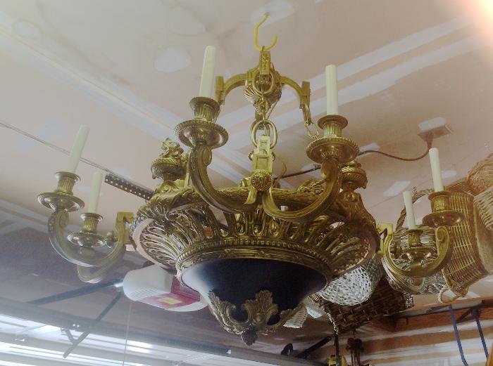 Antique chandelier 