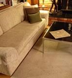 The couch in the library