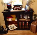 Vintage Cabinet filled with Vintage Dark Room Supplies