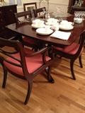 Duncan Phyfe Dining Set