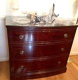 Duncan Phyfe Chest in the Dining room