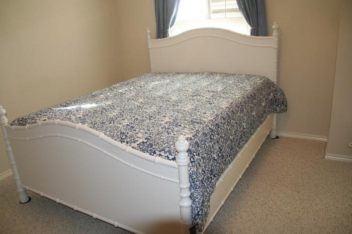 Queen Bed frame and box springs only