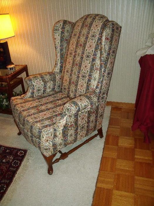 Wing back chair (1 of 2)