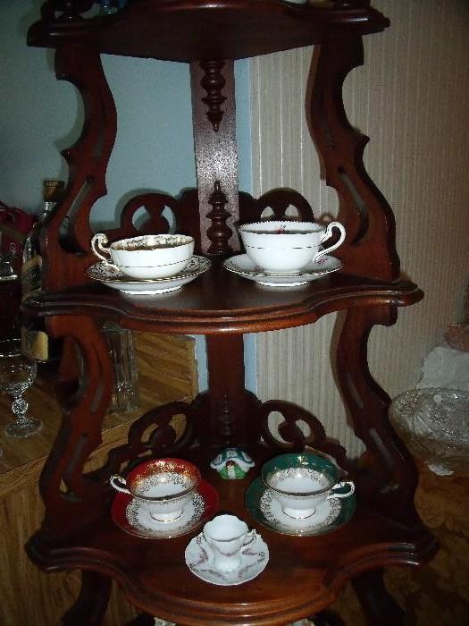English bone china teacups