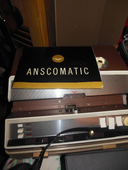 Vintage Anscomatic has case