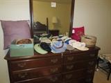 Lots of vintage hats including Saks Fifth Ave. mink hat in box, pheasant hat, vintage Detroit made hats and fascinators.