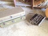 trunk and antique tools