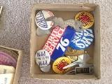 antique political pins and buttons