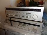 vintage Harman/Kardon receiver and tape deck