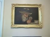 Antique oil painting