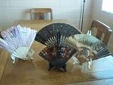Antique hand fans