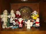 Santa Figurines