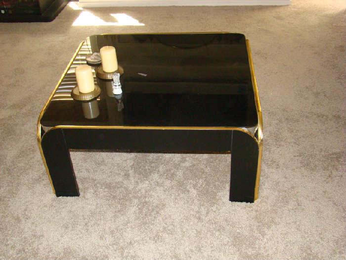 Black Lacquer Table 